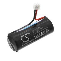 Replaces battery for Ista Sensonic 18186, Li-MnO2, 2200mAh, 3.6V