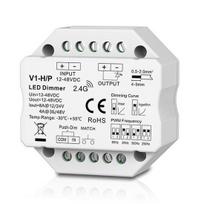 V1-H/P nuolatinės įtampos valdiklis, 12-48V, 1x 8A, Push-Dimm