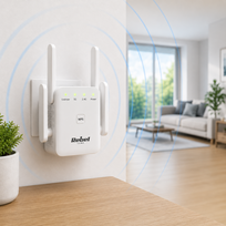 Wi-Fi tinklo stiprintuvas (repeater), 1200Mb/s, 2.4/5 GHz, 802.11 a/b/g/n/ac, iki 100 m