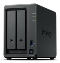 Synology DiskStation DS725+ NAS/storage server Ryzen Embedded R1600 4GB DDR4 0 TB Black