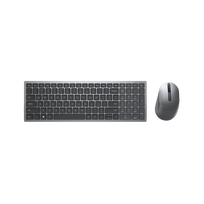 DELL KM7120W keyboard RF Wireless + Bluetooth QWERTY US International Grey, Titanium