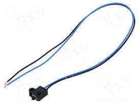 Microswitch SNAP ACTION | SPST-NO | OFF-(ON) | Pos: 2 | D2EW-R | IP67