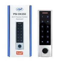 PNI DK350 Access Control Keypad with Wi-Fi, Access Card, Fingerprint, PIN, Touch, IP66, PNI Smart or Tuya App