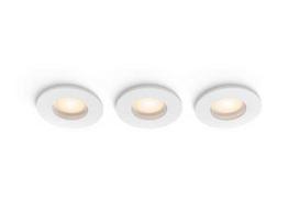 Philips Hue Adore Hue iebūvējams balts gaismeklis 3x4.2W 929004611501 8721103073020