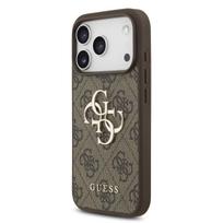 Guess PU 4G Metal Logo Strap Case for Apple iPhone 17 Pro