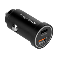 Mobilieji telefonai ir priedai // USB automobilių įkrovikliai // Ładowarka samochodowa 38W Kruger&Matz z funkcjami Power Dedlivery oraz Quick Charge