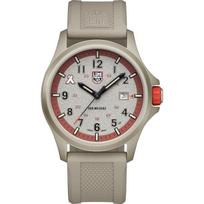 Vyriškas laikrodis Luminox Xb.3717 smėlio spalvos silikoninis dirželis