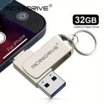 USB laikmena USB-C atminties įrenginys iPhone/iPad,  Sidabrinis