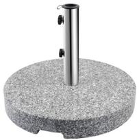 Lauko skėčio pagrindas, ⌀ 50 cm, 40 kg, pilkas
