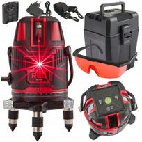 Lazerinis kryžminis nivelyras RED TECHNIC 360° – RTPLK0037