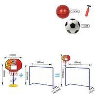 Futbolo ir krepšinio rinkinys 2in1