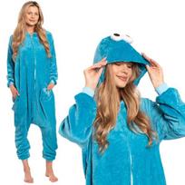 Moteriška Vientisa Pižama Kigurumi Kostiumas Sausainių Monstras 175-185 Cm Xl, XL