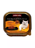 Animoda Kačių Maistas - ANIMONDA Vom Feinsten Suaugusiųjų Kalakutienos konservai pomidorų padaže 100g