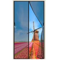 Topzxl magnetinis tinklelis nuo uodų durims 90x210 cm, juodas