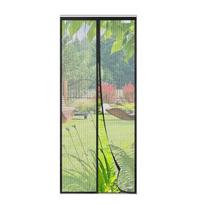 Sjldwtmt magnetinis tinklelis nuo uodų durims 80 × 240 cm, juodas