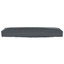 Pallet pagalvė suoleliui Antracitas 120x40x8 cm Oxford audinys