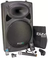 Nešiojama kolonėlė Ibiza PORT15VHF-BT (400W)