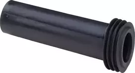 Viega vamzdis pakabinamo wc vandens pajungimui d45 x 230mm, plast./juodas