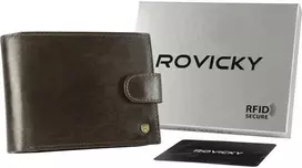 Vyriška odinė piniginė Rovicky RV100