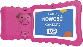 Planšetė KidsTAB7 V2 BLOW 4/32GB rožinis dėklas 2MP