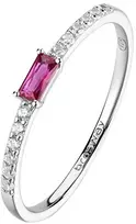 Brosway Žavus sidabrinis žiedas su cirkoniais „Fancy Passion Ruby“ FPR143