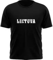 KS Lietuva Marškineliai (vėliavėlė ant nugaros), Dydis: L