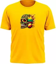 KS Marškinėliai Lietuva Liepsnojanti Kaukolė, Dydis: 3XL