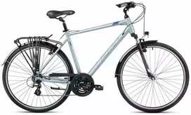 Dviratis Romet Wagant 1 2025 sidabrinis-mėlynas-23" / XL (Dydis: 23" / XL)
