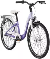 Dviratis Tabou Queen 24 Plus violetinė-baltas