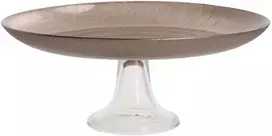 Home4You Stiklinė lėkštė TORTO LĖKŠTĖ D28cm