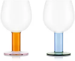 Bodum kieliszki do wina 2 vnt. MoMA Chunky 0.3L multicolor