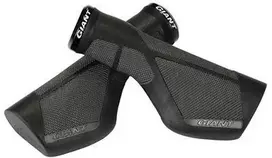 None Rankenos GIANT ERGO MAX LOCKON GRIP Juodas/Pilkas, juodos
