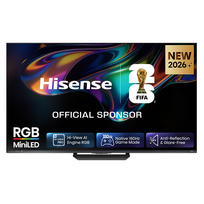 Hisense UR8S, 55'', 4K UHD, RGB Mini LED, juodas - Televizorius