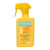 CLINIANS SPF20 SUN MILK purškiamasis apsauginis kūno pienelis nuo saulės, 250 ml