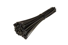 Kabelių raišteliai 7.2x380 mm Juodi