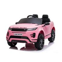 Dvivietis vaikiškas elektromobilis Range Rover, rožinis