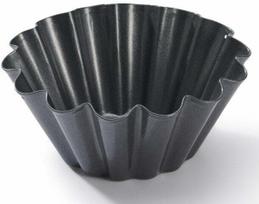 Torto ir kekso kepimo forma De Buyer 4702.10, juoda sp., 10 cm x 10 cm