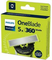 360° keičiamasis peiliukas Philips OneBlade QP450/50, 5 vnt.