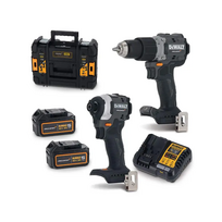 DCK200MP2T DeWALT McLaren Edition 18V suktuvų rinkinys (2x5.0 Ah) + DOVANA!