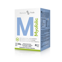 FORMULA VITALE MYOFOLIC su mio ir D-chiro inozitoliu, milteliai,  20 pakelių
