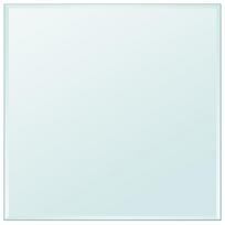 vidaXL Stalviršis, grūdintas stiklas, kvadrato forma, 700x700mm