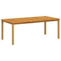 vidaXL Sodo stalas, 200x100x74cm, akacijos medienos masyvas