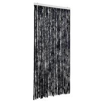 vidaXL Užuolaida nuo vabzdžių, antracito sp., 100x220cm, šenilis