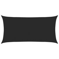 vidaXL Uždanga nuo saulės, juodos spalvos, 3x6m, HDPE, 160g/m²