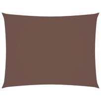 vidaXL Uždanga nuo saulės, ruda, 6x7m, oksfordo audinys, stačiakampė