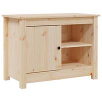 vidaXL Televizoriaus spintelė, 70x36,5x52cm, pušies medienos masyvas