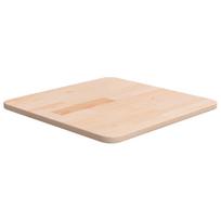 vidaXL Stalviršis, 40x40x1,5cm, neapdorotas ąžuolo medienos masyvas