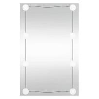 vidaXL Sieninis veidrodis su LED lemputėmis, 40x60cm, stiklas