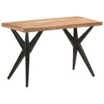 vidaXL Valgomojo stalas, 120x60x76cm, akacijos medienos masyvas