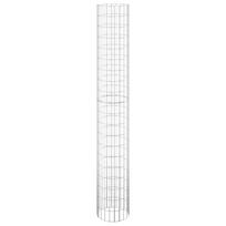 vidaXL Gabiono stulpas, 30x200cm, galvanizuotas plienas, apskritas